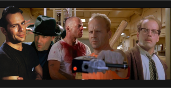 The Many Faces of Bruce Willis 